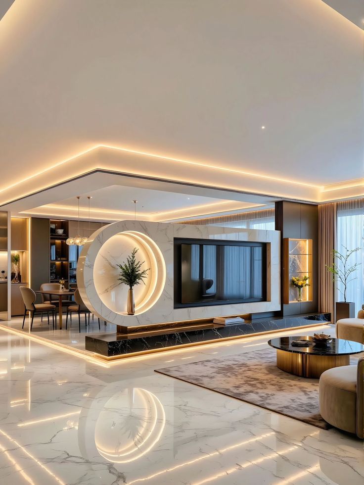 Modern Villa Interior - Dubai Marina